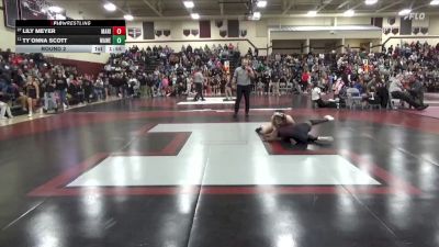 135 lbs Round 2 - Ty`Onna Scott, Waterloo West vs Lily Meyer, Marion
