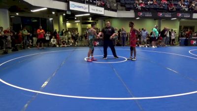 135 lbs Champ. Rd Of 16 - Cha'kar Johnson, Pennsylvania vs Azariah Bonar, MWC Wrestling Academy