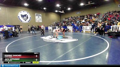 138 lbs Cons. Round 2 - Dominic Sanchez, Clovis West vs Jack Hathaway, Atascadero