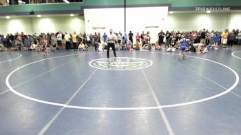 80 lbs Quarterfinal - Benjamin Leuthner, FL vs Micah Stith, IN