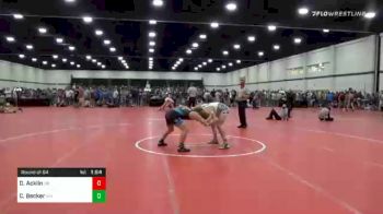 145 lbs Prelims - Drake Acklin, OK vs Cole Becker, MN