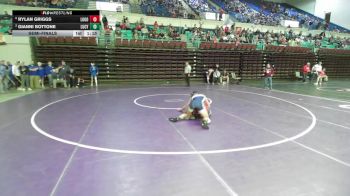 132 lbs Semifinal - Rylan Griggs, Lugoff-Elgin vs Gianni Bottone, Lucy Beckham