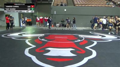 167 lbs Consi Of 8 #2 - Hunter Cabral, Clovis North vs Ray Juarez, Bakersfield