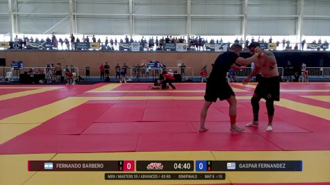 Fernando Barbero vs Gaspar Fernandez 2025 ADCC South American Championship
