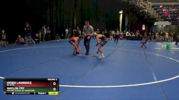 115 lbs Round 2 - Ayden Lawrence, DC Elite vs Waylon Fry, Victory School Of Wrestling