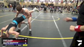 152 lbs Cons. Round 3 - Wyatt Vlasek, DC Elite Wrestling vs Braxten Westendorf, Immortal Athletics WC