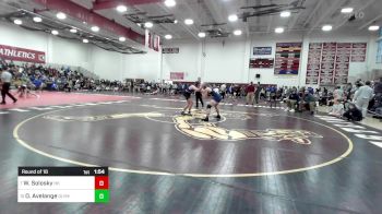 157 lbs Round Of 16 - Wyatt Solosky, Haddam-Killingworth vs Oliver Avelange, Old Lyme