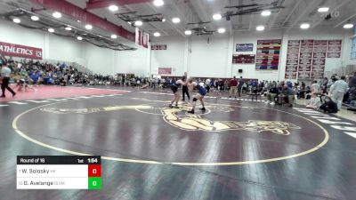 157 lbs Round Of 16 - Wyatt Solosky, Haddam-Killingworth vs Oliver Avelange, Old Lyme