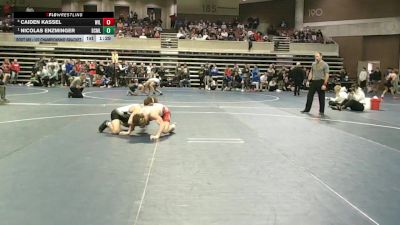 127 Championship Bracket Semifinal - Nicolas Enzminger, Bismarck Legacy vs Caiden Kassel, Willmar