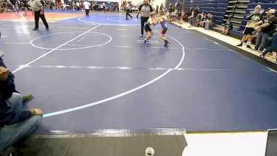 73 lbs Round Of 16 - Bryce Fecteau, Bentonville Wrestling Club vs Ansel Gerard, Arkansas Warthawgs