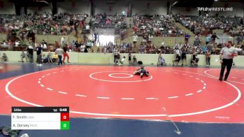 51 lbs Round Of 16 - Fisher Smith, Cavalier Wrestling Club vs Ashreon Dorsey, Rockmart Takedown Club