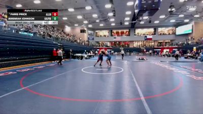 285 lbs Cons. Round 2 - Faris Price, Allen vs Jeremiah Johnson, CW College Park