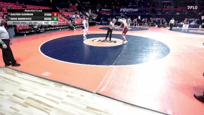 2A 190 lbs Champ. Round 1 - Dalton Oakman, East Peoria vs Mike Merevick, Wauconda