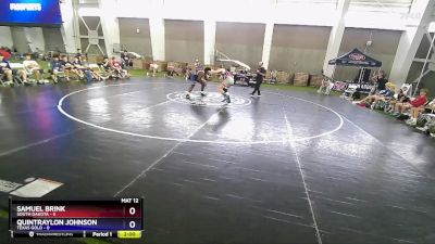 175 lbs Placement Matches (8 Team) - Samuel Brink, South Dakota vs Quintraylon Johnson, Texas Gold