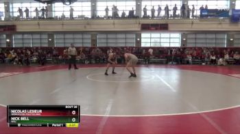 197 lbs Champ. Round 1 - Nicolas LeSieur, Worcester Polytechnic vs Nick Bell, NYU