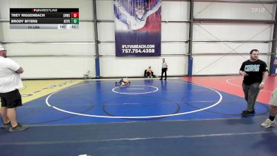 75 lbs Rr Rnd 1 - Trey Riggenbach, FORGE ELM 2 vs Brody Myers, Keystone Krush