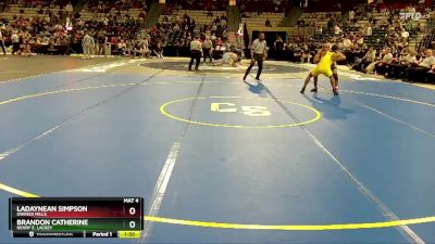 157-2A/1A Semifinal - Brandon Catherine, Henry E. Lackey vs Ladaynean Simpson, Owings Mills