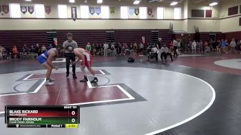 JV-34 lbs Quarterfinal - Brody Fairholm, Clear Creek-Amana vs Blake Rickard, Williamsburg