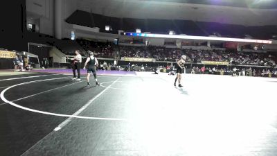 125 lbs Consi Of 32 #2 - Colson Johnston, Idaho vs Braddock King, Michigan State