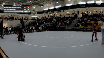 165 lbs Quarters & 1st Wb (16 Team) - Zoushua Prendergast, Lithonia vs Dylan Hirokawa, Pace Academy