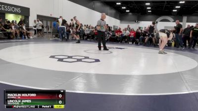 159 lbs Round 2 (6 Team) - Macklin Holford, Olympia vs Lincoln James, Westshore