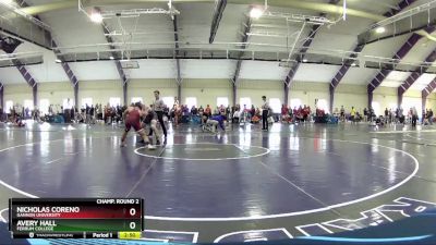 165 lbs Champ. Round 2 - Nicholas Coreno, Gannon University vs Avery Hall, Ferrum College