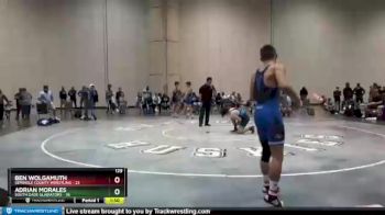 129 lbs Round 1 (16 Team) - Dominic Rubino, Seminole County Wrestling vs Logan Acey-Kriegshauser, Alpha Wrestling Club