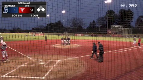 Replay: Brandeis vs WPI | Apr 4 @ 6 PM