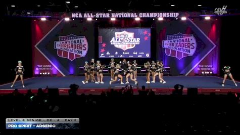 Pro Spirit - Arsenic [2026 L2 Senior - D2 - A Day 2] 2026 NCA All-Star National Championship