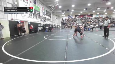 215 lbs Champ. Round 2 - Hander Fabian, Orange vs Larry Baer Iii, Quartz Hill