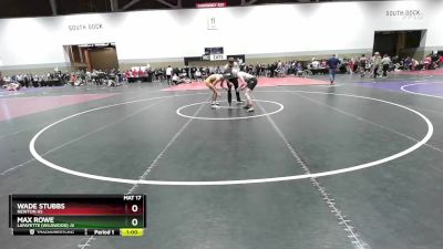 113B Semifinal - Max Rowe, Lafayette (Wildwood) JV vs Wade Stubbs, Newton HS