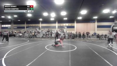 150 lbs Quarterfinal - Brock Kenney, Reign WC vs Dalton Compton, DC Academy