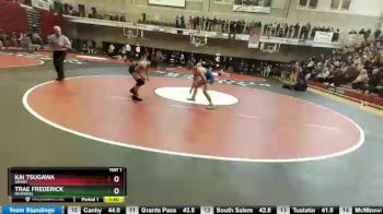 145 lbs Quarterfinal - Kai Tsugawa, Grant vs Trae Frederick, Newberg