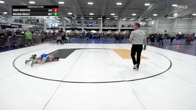 68 lbs Round Of 32 - Gino Mustica, Natick vs Maxim Reilly, Southside WC