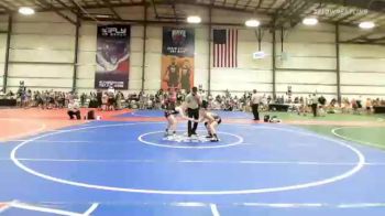 100 lbs Rr Rnd 2 - Braxtyn Bauer, Fort Hammers vs Brady Little, Revival X