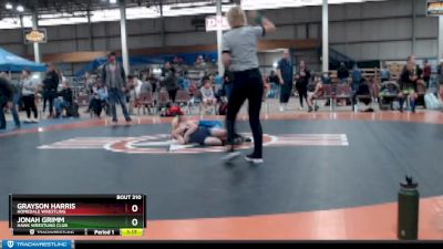 71 lbs Cons. Round 3 - Grayson Harris, Homedale Wrestling vs Jonah Grimm, Hawk Wrestling Club