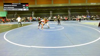 140 lbs Round Of 16 - Kesley Simpson, Wasatch vs Lesly De La Rosa Reyes, Dos Pueblos