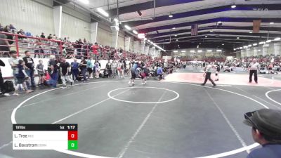 191 lbs Rr Rnd 1 - Lyla Tree, Rez Wrestling vs Laykyn Baxstrom, Cornerstone Wrestling Club