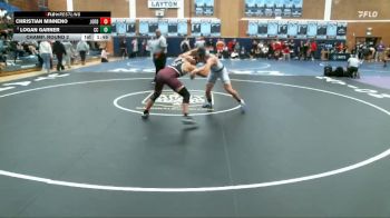 175 lbs Champ. Round 2 - Christian Minneno, Jordan vs Logan Garner, Corner Canyon