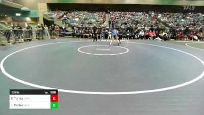 105 lbs Semifinal - Sophia Torrez, Toppenish vs Jaelle Cortez, Gilroy