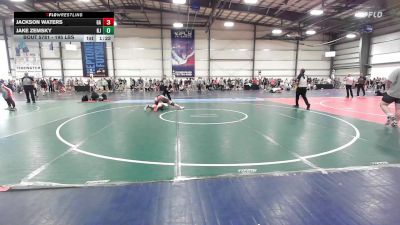 195 lbs Round Of 32 - Jackson Waters, GA vs Jake Zemsky, NJ