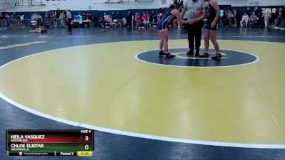 140 lbs Quarterfinal - Zorina Johnson, Ida B Wells vs Cassidy Pulver-Ray, Oregon City