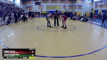 106 lbs Cons. Round 2 - Benito Barnhart, St. John Neumann vs Terry Milam, Bronco Elite Wrestling