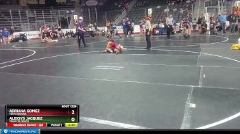 106 lbs Quarterfinal - Adriana Gomez, Team Arizona vs Alexsys Jacquez, Team Colorado