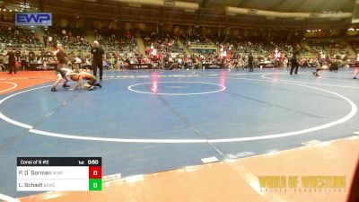 58 lbs Consi Of 8 #2 - Preston O`Gorman, Nebraska Elite vs Landyn Schadt, Big Game Wrestling Club