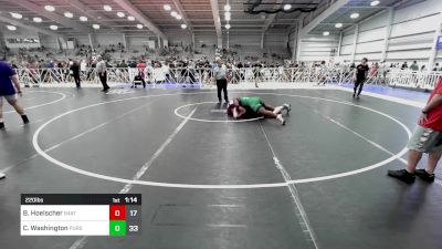 220 lbs Rr Rnd 2 - Billy Hoelscher, 84 Athletes Black vs Chase Washington, Pursuit Wrestling Academy - Black