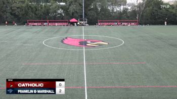 Replay: Franklin & Marshall vs Catholic | Aug 29 @ 6 PM