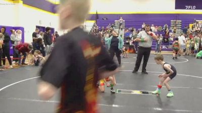45 lbs Round 1 - Gunner Smith, White Knoll vs Delilah Dawson, Richmond Hill Wrestling Club