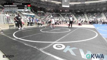 120 lbs Consi Of 4 - Eastin Province, Collinsville Cardinal Youth Wrestling vs Easton McGilbert, Midwest City Bombers Youth Wrestling Club