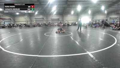 135 lbs Quarterfinal - Kasia Wong, Shelton Wrestling Academy vs Cataleya Reveles, Scotsmen Wrestling Club